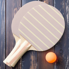 Pala De Ping Pong Lavanda Beso Rayado y Sólido