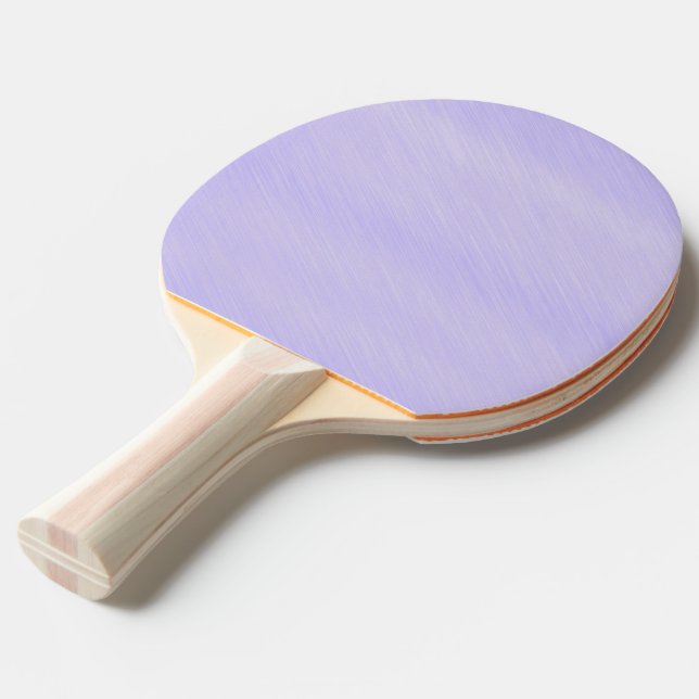 Pala De Ping Pong Lavanda simple (Ángulo frontal)