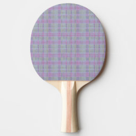 Pala De Ping Pong Lavender Plaid Harmony 