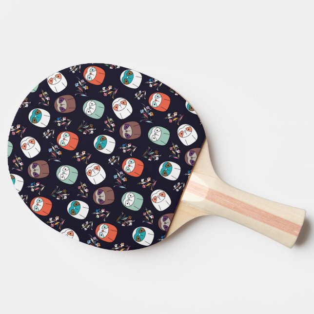 Pala De Ping Pong Lazy Sloth (Reverso)