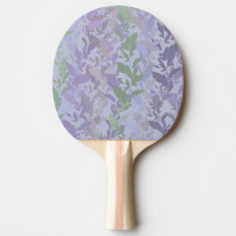 Pala De Ping Pong Leafy Creeping Vine Drawing Pattern With Pastels