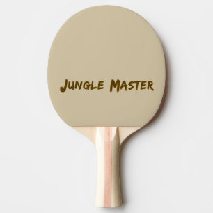 Pala De Ping Pong Leer el diseño del "maestro de la jungla"