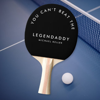 Pala De Ping Pong LegenDaddy para legendarios dads divertido minimal