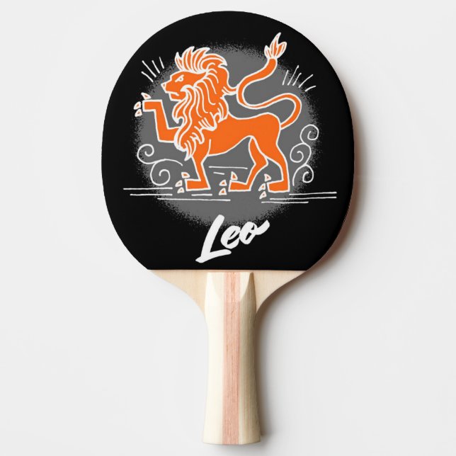 Pala De Ping Pong Leo Zodiac (Anverso)