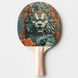 Pala De Ping Pong León de la gripe de Wisdom Ping Pong Paddle