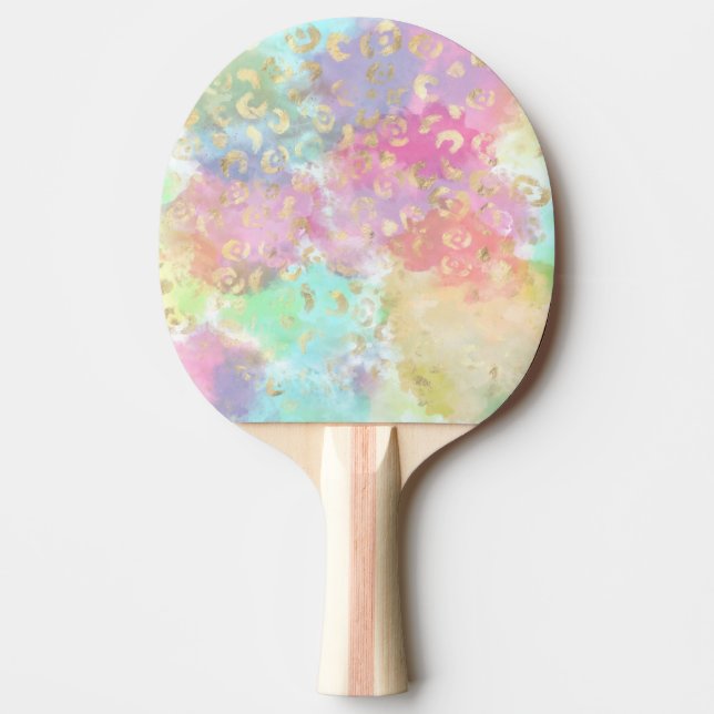 Pala De Ping Pong Leopard Paint Series Design 2 (Anverso)