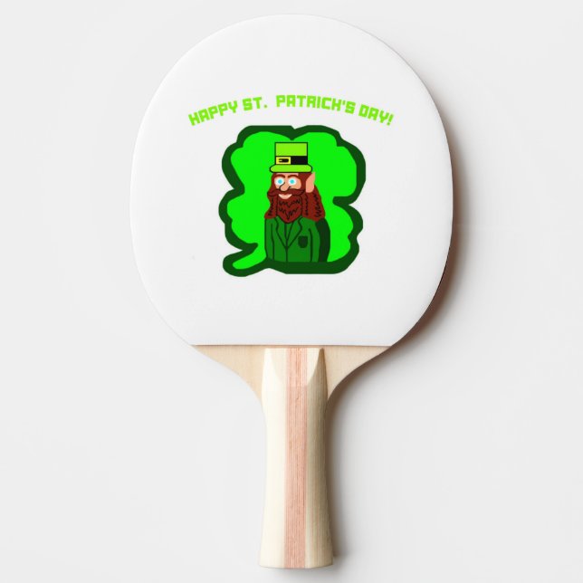 Pala De Ping Pong Leprechaun Magic Ping Pong Paddle (Anverso)