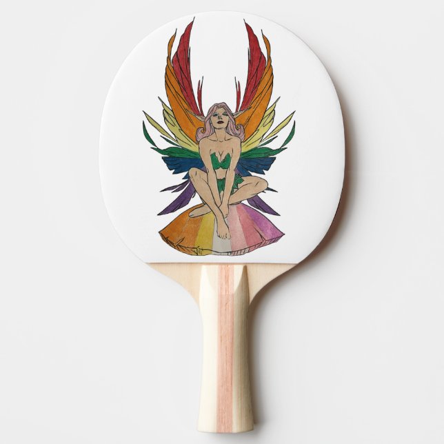 Pala De Ping Pong Lesbian Faerie  (Anverso)
