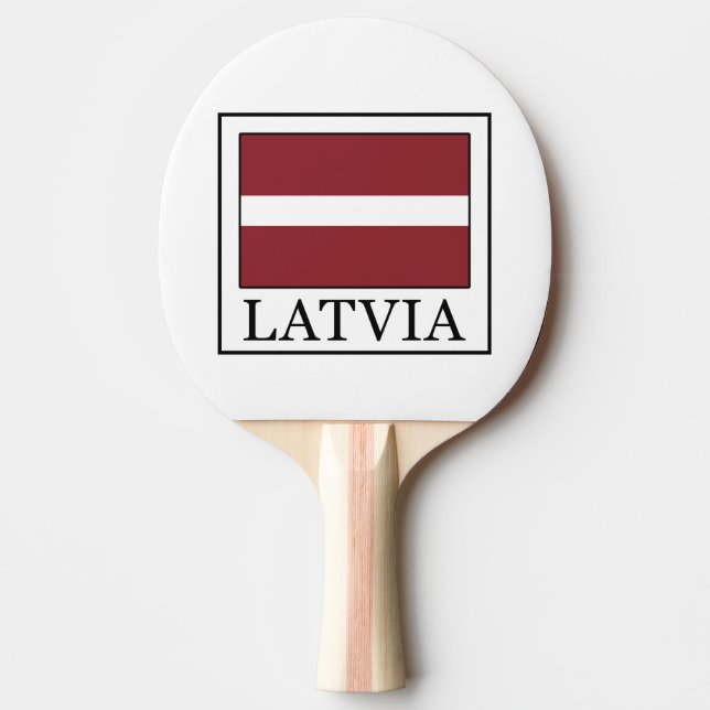 Pala De Ping Pong Letonia (Anverso)