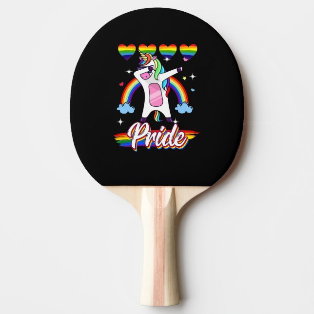 PALA DE PING PONG LGBT (Anverso)