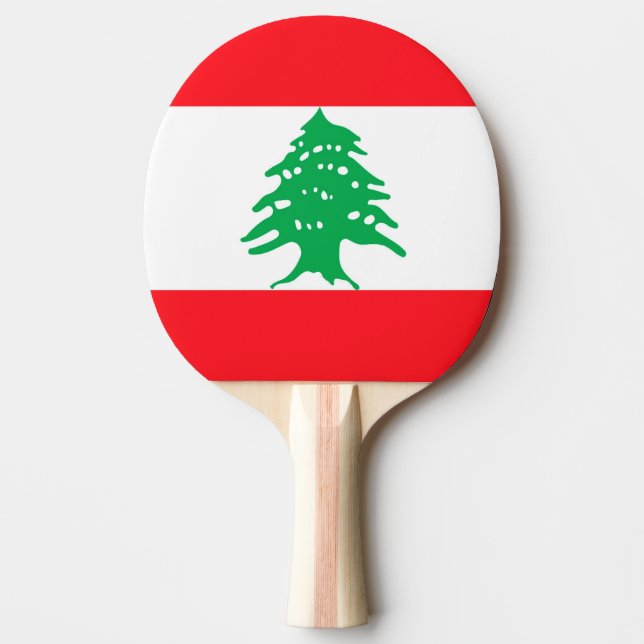 Pala De Ping Pong Líbano (Anverso)