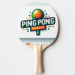 Pala De Ping Pong Libere su potencia y velocidad sobre la mesa