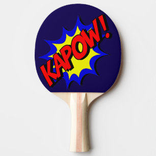 Pala De Ping Pong ¡Libro de historietas Kapow! Exclamación