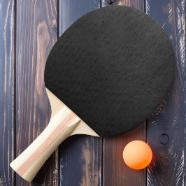 Pala De Ping Pong Lienzo Negro
