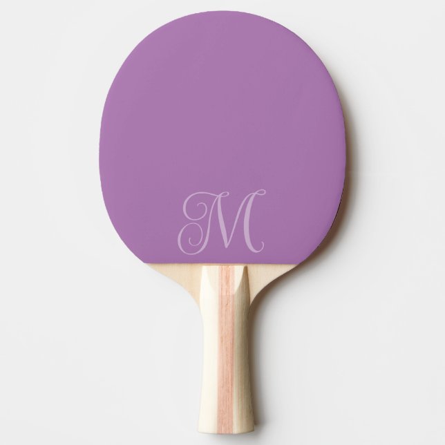 Pala De Ping Pong Lilac Ping Pong Paddle con inicio (Anverso)