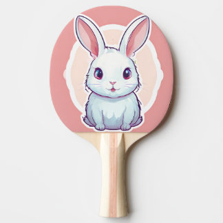 Pala De Ping Pong lindo conejo Ping Pong Paddle