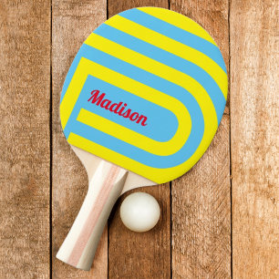 Pala De Ping Pong Line Maze Ping Pong Paddle