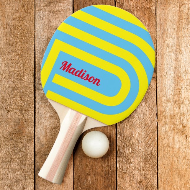 Pala De Ping Pong Line Maze Ping Pong Paddle (Subido por el creador)