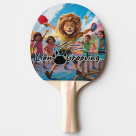 Pala De Ping Pong Lion Boy Play