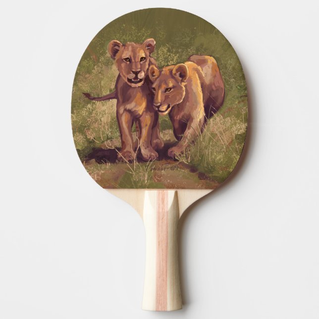 Pala De Ping Pong Lion Cubs (Anverso)