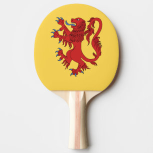 Pala De Ping Pong Lion Rampant Gules