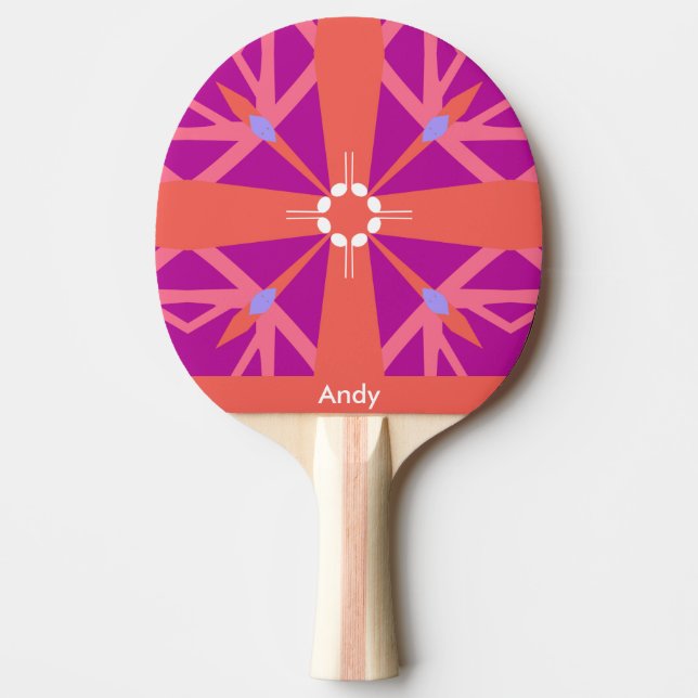 Pala De Ping Pong Llave De La Vida (Anverso)