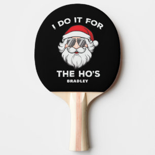 Pala De Ping Pong Lo Hago Por Las Putas Santa Personalizado Navidad