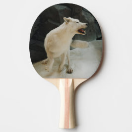Pala De Ping Pong Lobo blanco