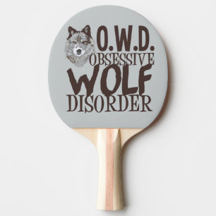Pala De Ping Pong Lobo gris
