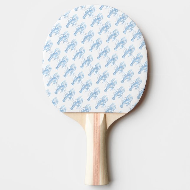 Pala De Ping Pong Lobster azul (Anverso)