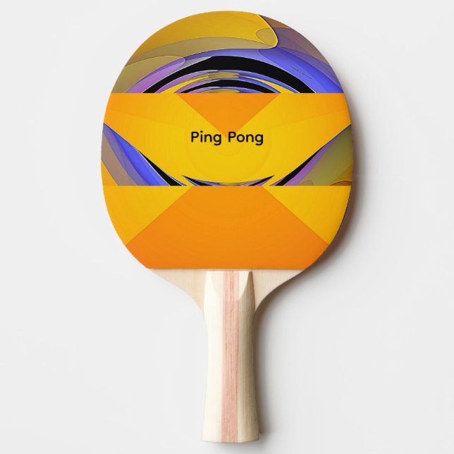 Pala De Ping Pong Logo de Ping Pong (Anverso)