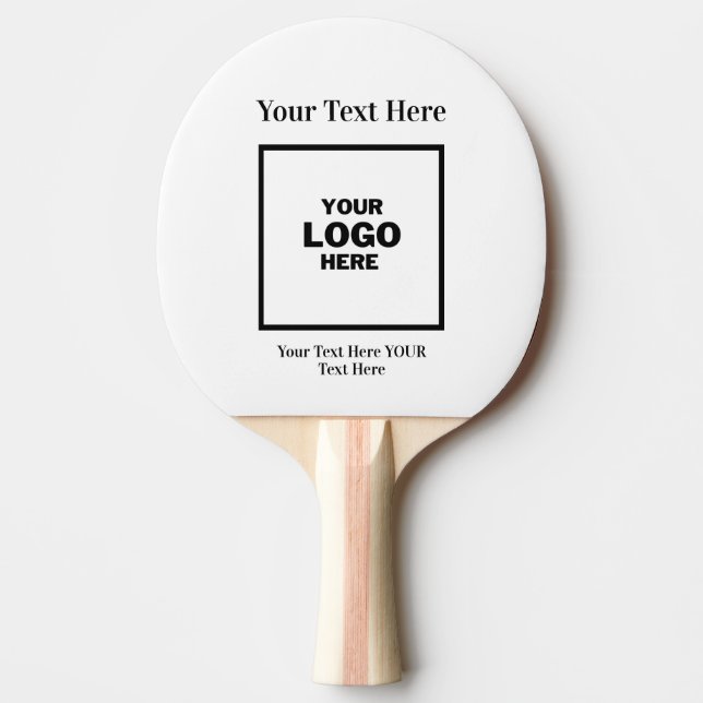 Pala De Ping Pong Logotipo comercial de personalizado Profesional (Anverso)