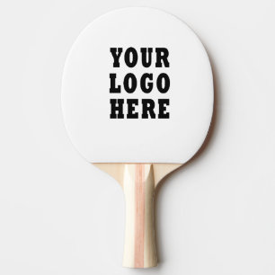 Pala De Ping Pong Logotipo de marca comercial de la empresa personal