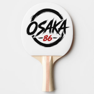 Pala De Ping Pong Logotipo del círculo de moda urbana Osaka 86