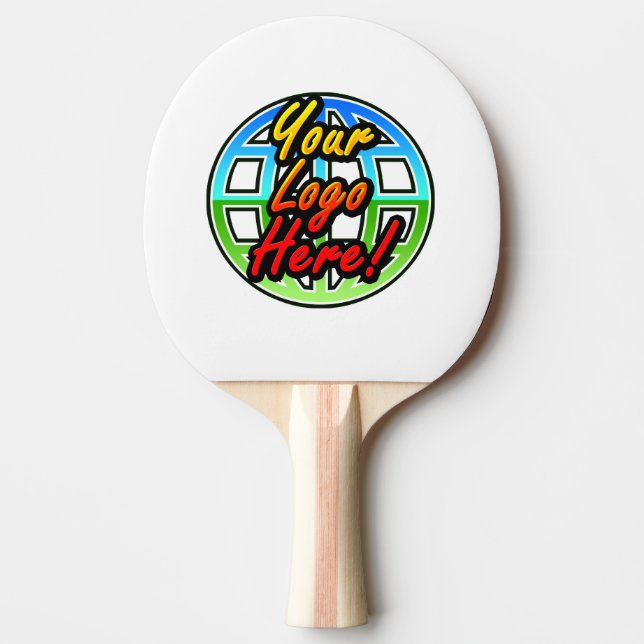 Pala De Ping Pong Logotipo del Personalizado o foto Ping Pong Paddle (Anverso)
