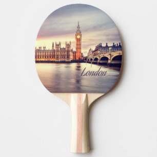 Pala De Ping Pong Londres Inglaterra Big Ben