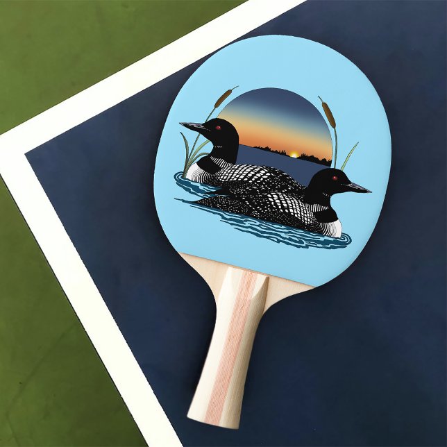 Pala De Ping Pong Loon Couple Sunset Blue (Subido por el creador)