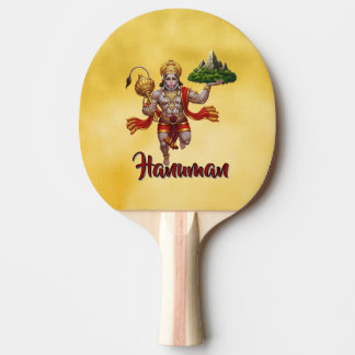 Pala De Ping Pong Lord Hanuman Flying Lifting Mountain