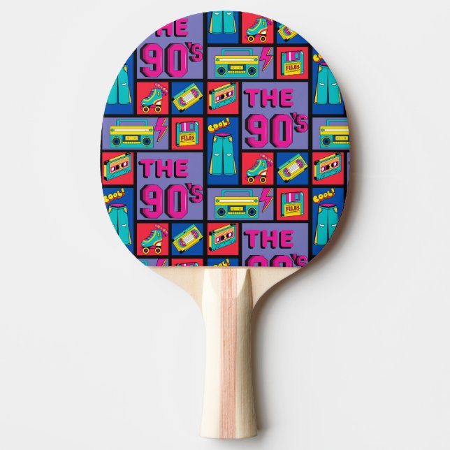 Pala De Ping Pong Los años 90 (Anverso)