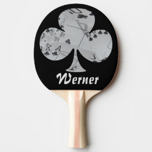 Pala De Ping Pong Los Clubes De Póquer Añaden Su Nombre Aquí,