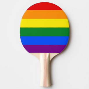 Pala De Ping Pong Los colores del arcoíris