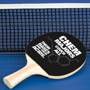Pala De Ping Pong Los Complicantes De Química Se Cubren Las Bases...