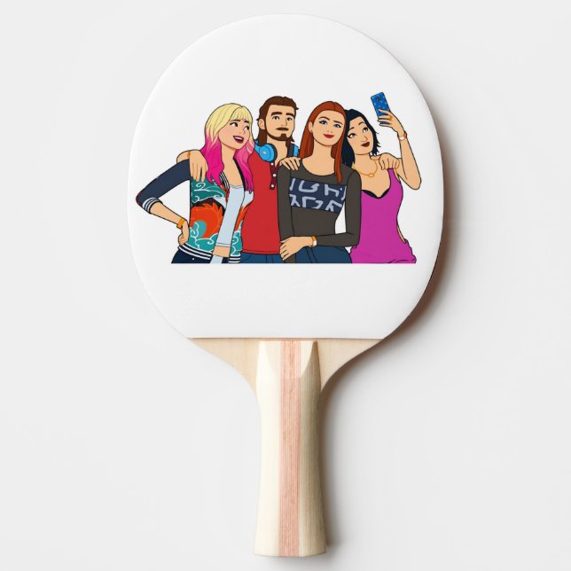 Pala De Ping Pong Los Sims 4 (Anverso)