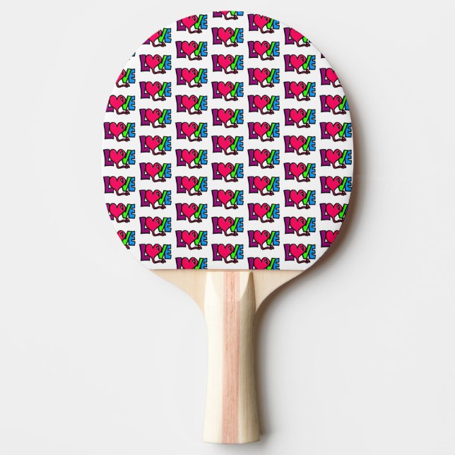 Pala De Ping Pong Love   (Anverso)