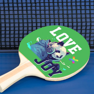 Pala De Ping Pong LOVE × PANDA - Custom