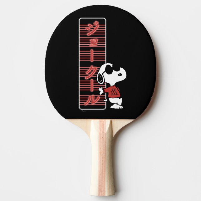 Pala De Ping Pong Luces Neon Japonesas de Joe Guay (Anverso)