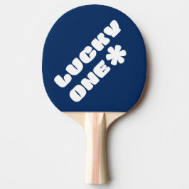 Pala De Ping Pong Lucky One Ping Pong Paddle - Azul