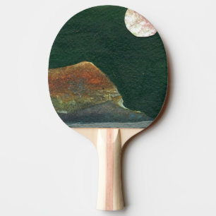 Pala De Ping Pong "Luna Alien #3" Ping Pong Paddle
