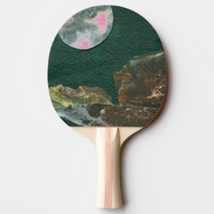 Pala De Ping Pong "Luna Alien #5" Ping Pong Paddle