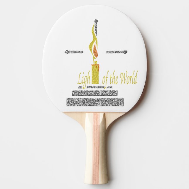 Pala De Ping Pong Luz del mundo (Anverso)